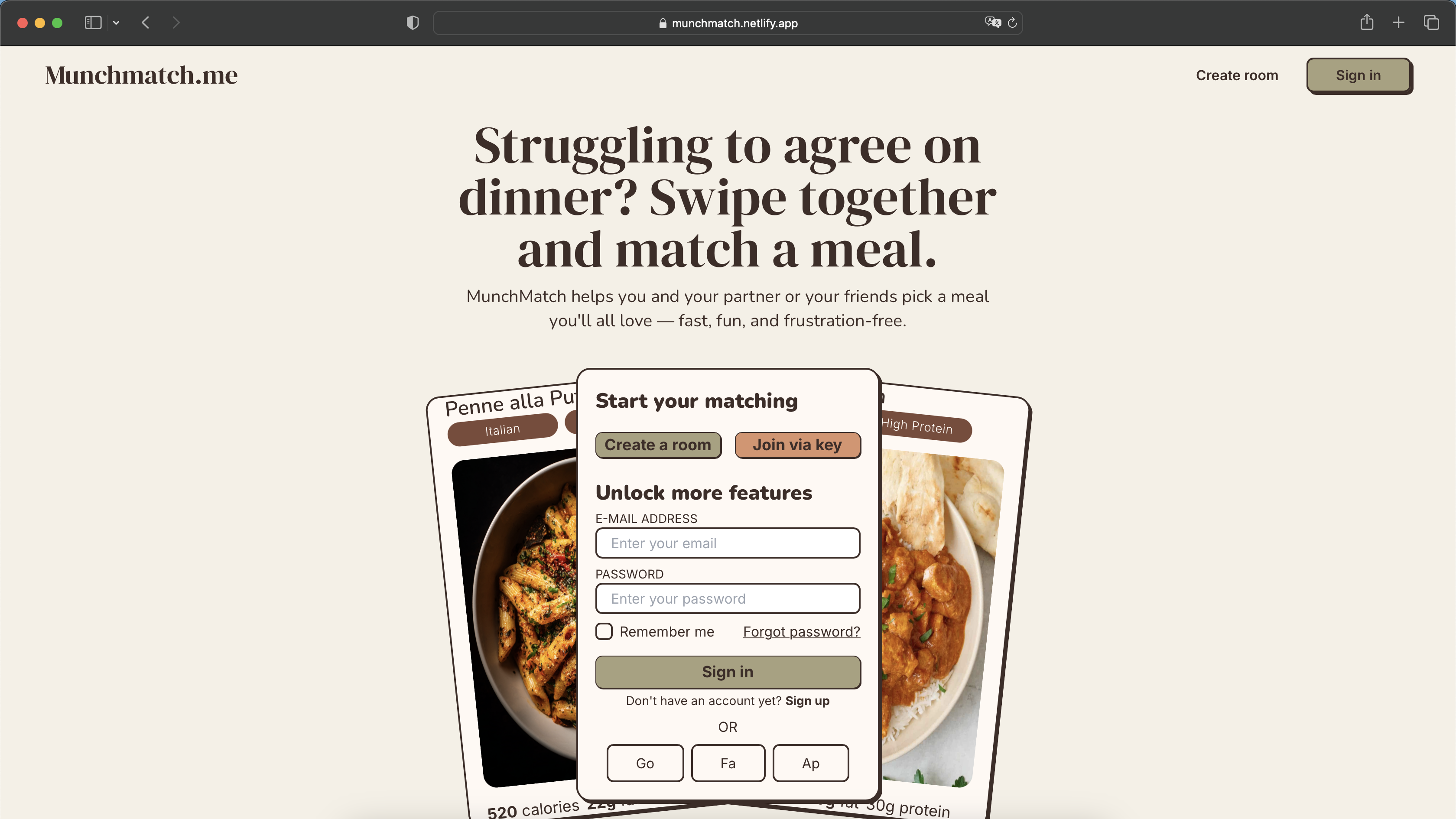 Munchmatch.me